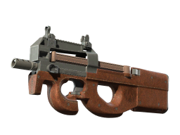 P90 | Leather (Battle-Scarred)