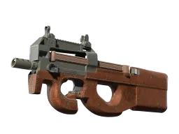 P90 | Leather (Battle-Scarred)