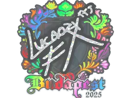 Sticker | Lucaozy (Holo) | Budapest 2025