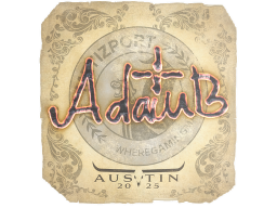 Sticker | adamb | Austin 2025