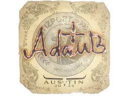 Sticker | adamb | Austin 2025