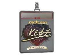 Sticker Slab | Keoz (Gold) | Berlin 2019