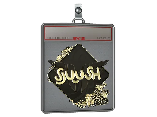 Sticker Slab | sjuush (Gold) | Rio 2022