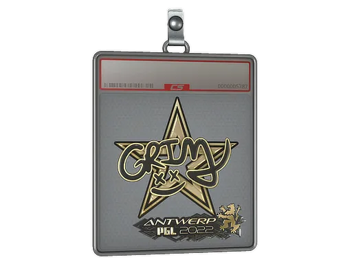 Sticker Slab | Grim (Gold) | Antwerp 2022