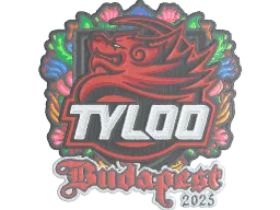 Sticker | TYLOO (Embroidered) | Budapest 2025