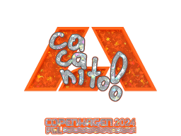Sticker | CacaNito (Glitter) | Copenhagen 2024