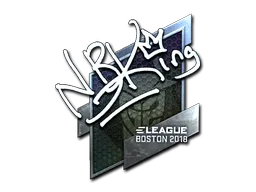 Sticker | NBK- (Foil) | Boston 2018