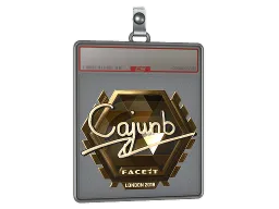 Sticker Slab | cajunb (Gold) | London 2018