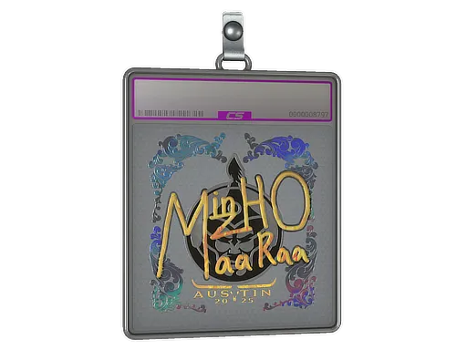 Sticker Slab | mzinho (Holo) | Austin 2025