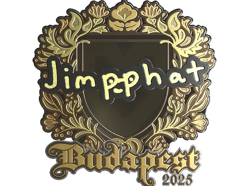Sticker | Jimpphat (Gold) | Budapest 2025