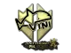 Sticker | VINI (Gold) | Antwerp 2022 CS2 skin
