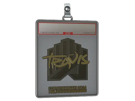 Sticker Slab | TRAVIS (Gold) | Copenhagen 2024