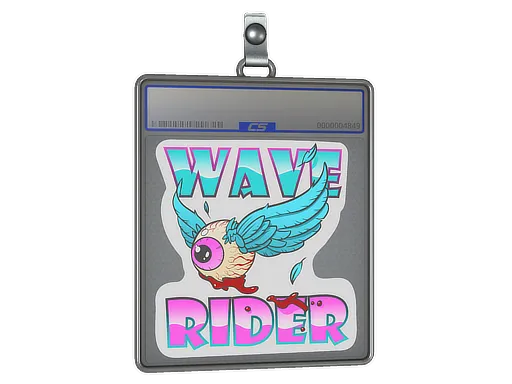 Sticker Slab | Miami Wave Rider