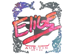 Sticker | EliGE (Holo) | Austin 2025