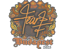Sticker | fEAR | Budapest 2025