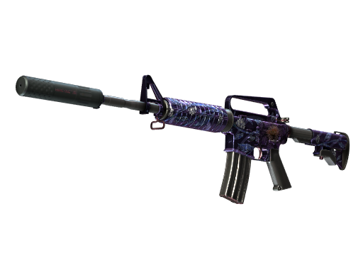 StatTrak™ M4A1-S | Black Lotus (Minimal Wear)