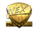 Sticker | nex (Gold) | Krakow 2017
