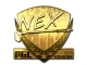 Sticker | nex (Gold) | Krakow 2017 CS2 skin