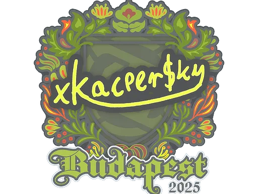 Sticker | xKacpersky | Budapest 2025