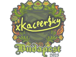 Sticker | xKacpersky | Budapest 2025