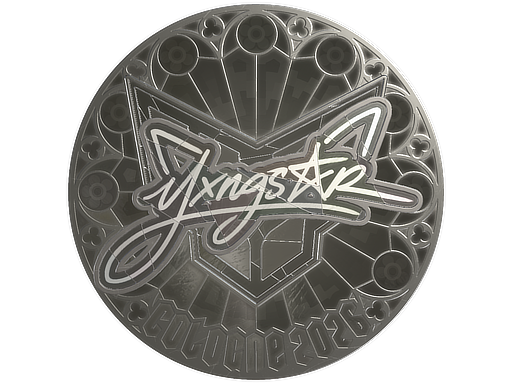 Sticker | yxngstxr (Foil) | Cologne 2026