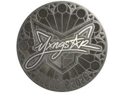 Sticker | yxngstxr (Foil) | Cologne 2026