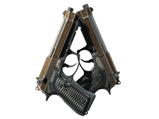 Dual Berettas | Tread (Minimal Wear)