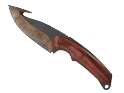 ★ StatTrak™ Gut Knife | Rust Coat (Battle-Scarred)