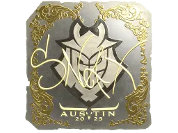 Sticker | Snax (Gold) | Austin 2025