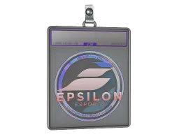 Sticker Slab | Epsilon eSports (Holo) | Cologne 2014