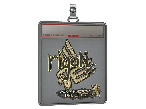 Sticker Slab | rigoN (Gold) | Antwerp 2022