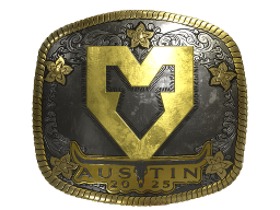 Sticker | MOUZ (Gold) | Austin 2025