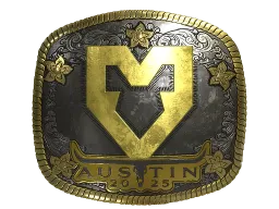Sticker | MOUZ (Gold) | Austin 2025