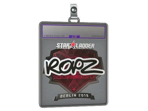 Sticker Slab | ropz (Foil) | Berlin 2019