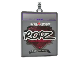 Sticker Slab | ropz (Foil) | Berlin 2019