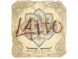 Sticker | latto | Austin 2025