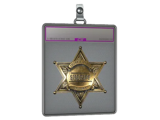 Sticker Slab | New Sheriff (Foil)