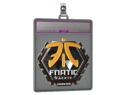 Sticker Slab | Fnatic (Foil) | London 2018