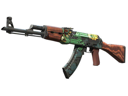 AK-47 | Fire Serpent (Well-Worn)