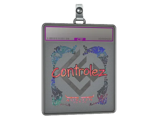 Sticker Slab | controlez (Holo) | Austin 2025