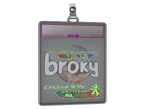 Sticker Slab | broky (Holo, Champion) | Antwerp 2022