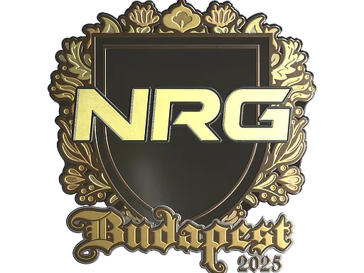 Sticker | NRG (Gold) | Budapest 2025