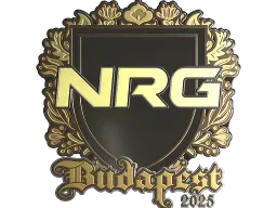 Sticker | NRG (Gold) | Budapest 2025