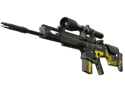 SCAR-20 | Jungle Slipstream (Battle-Scarred)