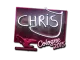 Sticker | chrisJ | Cologne 2015 CS2 skin