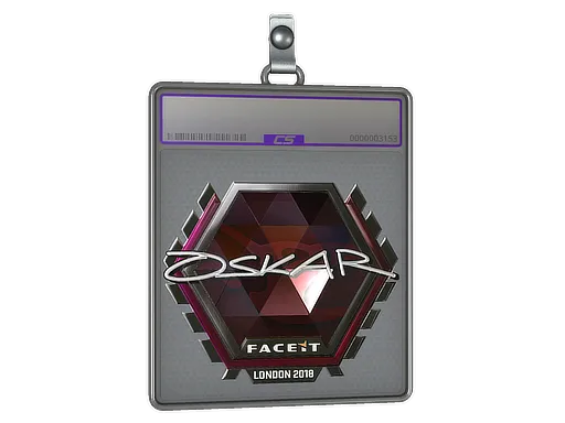 Sticker Slab | oskar (Foil) | London 2018