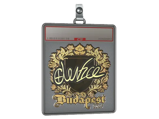 Sticker Slab | device (Gold) | Budapest 2025