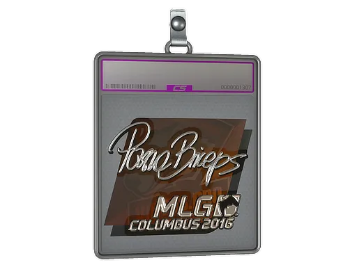 Sticker Slab | pashaBiceps (Foil) | MLG Columbus 2016