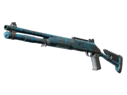 XM1014 | VariCamo Blue (Well-Worn)