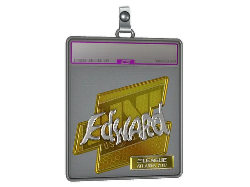 Sticker Slab | Edward (Foil) | Atlanta 2017